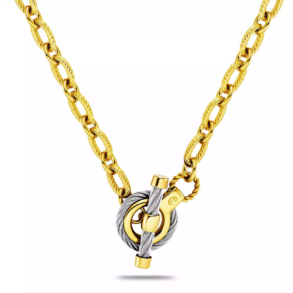 Charriol St. Tropez® Mariner Toggle Necklace Necklace And Pendants