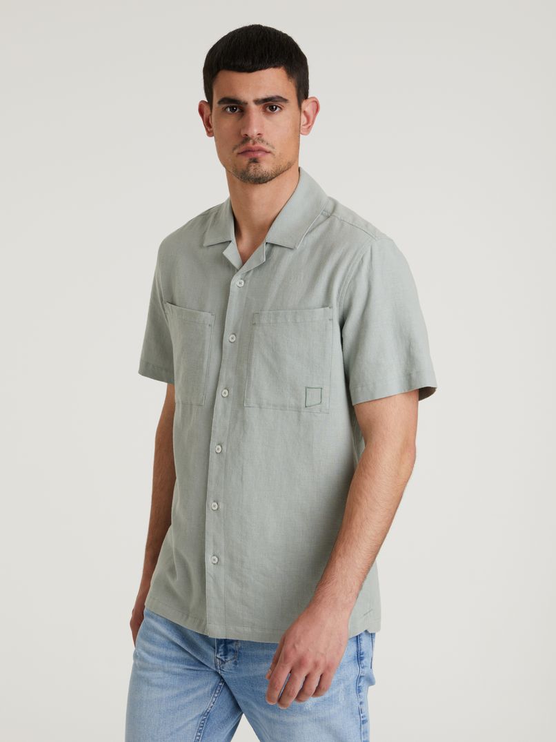 Chasin Bizz LinenRegular Fit Shirts Shortsleeve