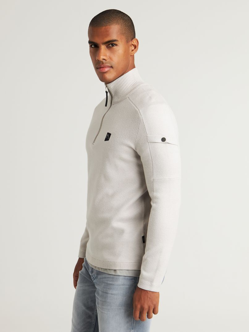Chasin Oscar Half ZipSlim Fit Knitwear