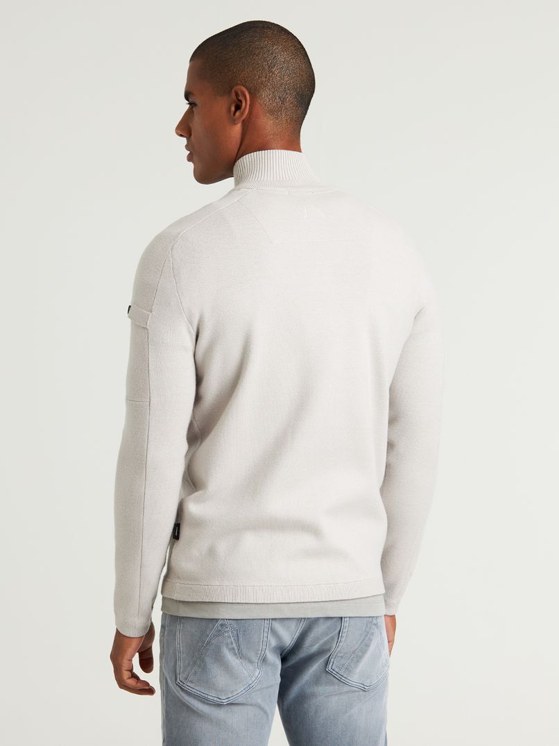 Chasin Oscar Half ZipSlim Fit Knitwear