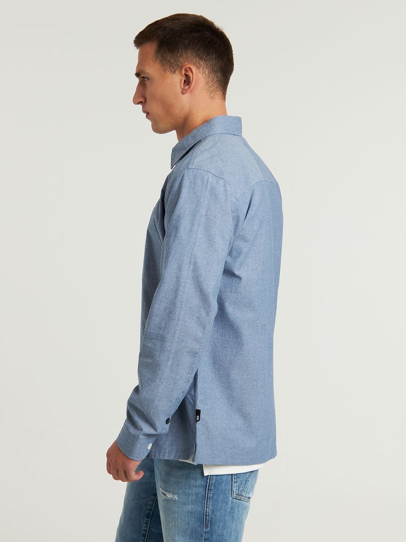 Chasin Cooper ChambrayRegular Fit Shirts Longsleeve