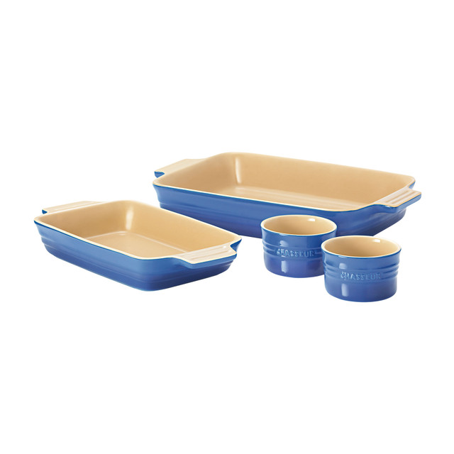 chasseur 4 Piece Baking Set - Blue Blue
