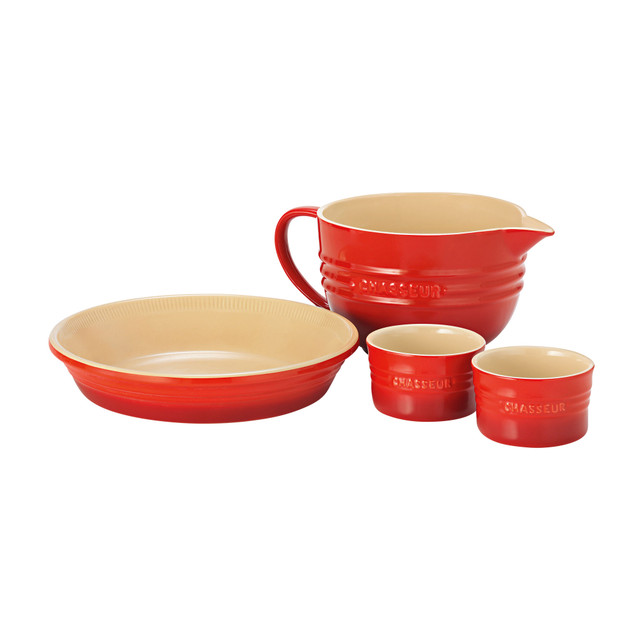 chasseur 4 Piece Starter Set -Red