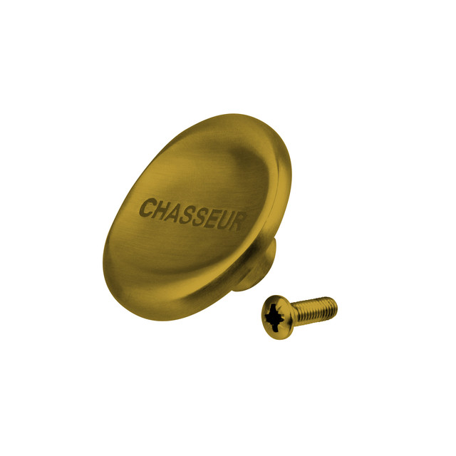 chasseur Brass Knob with Screw