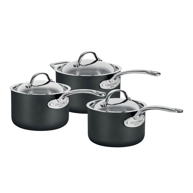 chasseur Cinq Etoiles 3-Piece Saucepan Set
