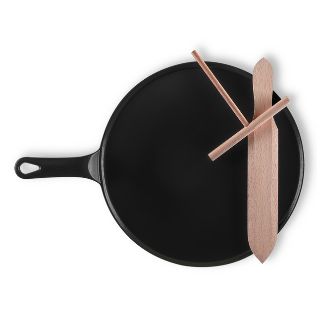 Chasseur Crepe Pan 30cm Black Onyx