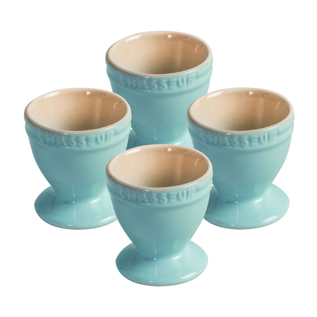 Chasseur Egg Cup Set Of 4 Duck Egg Blue