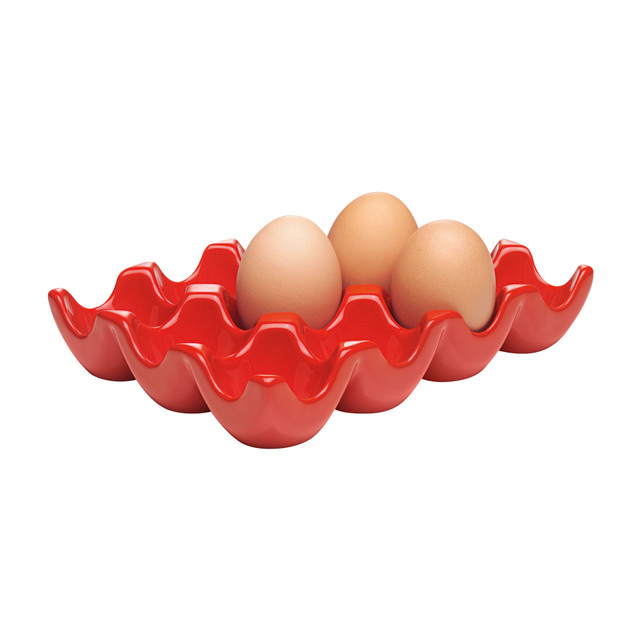 chasseur Egg Tray Dozen Red