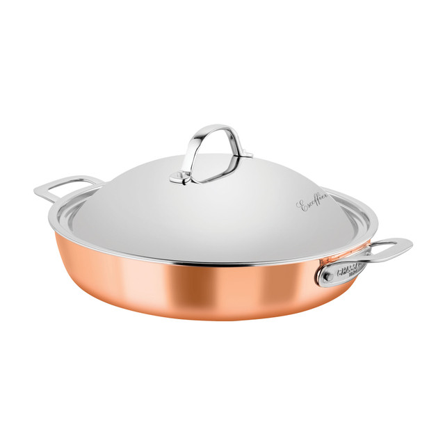 chasseur Escoffier Induction Chef Pan 32cm Copper