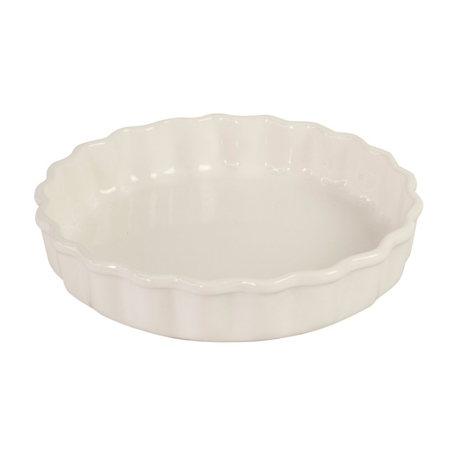 chasseur Flan dish 26cm Antique Cream