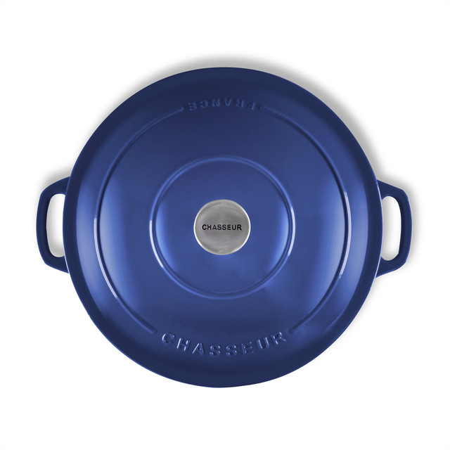 Chasseur Low Round Casserole 30cm/2.5 Litre Azure