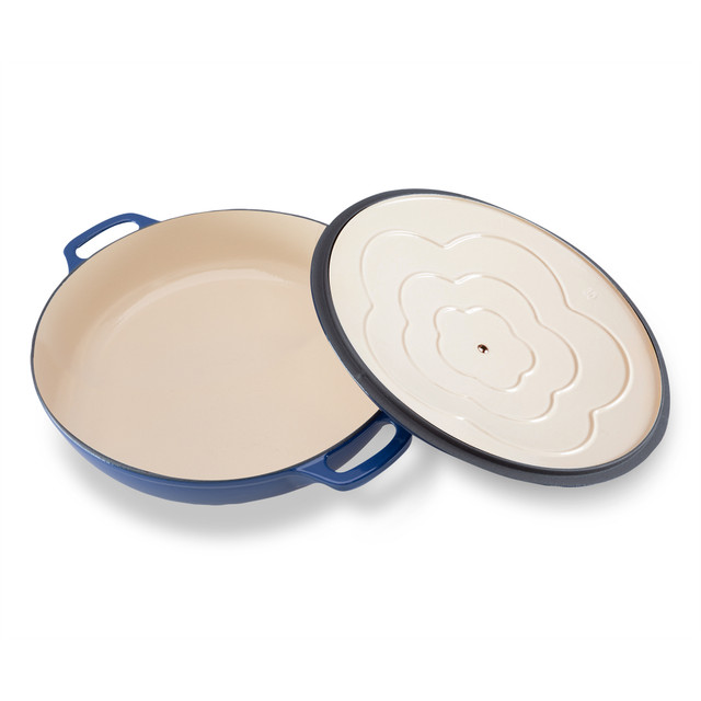 Chasseur Low Round Casserole 30cm/2.5 Litre Azure