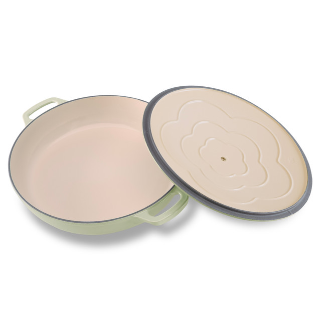 Chasseur Low Round Casserole 30cm/2.5L Eucalyptus