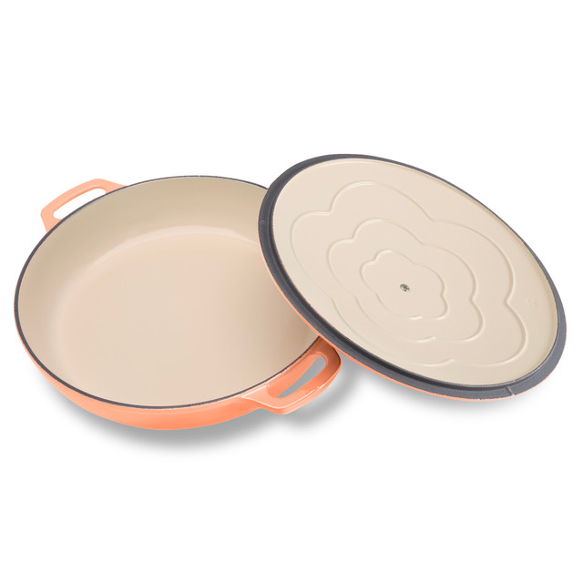 Chasseur Low Round Casserole 30cm/2.5L Salmon