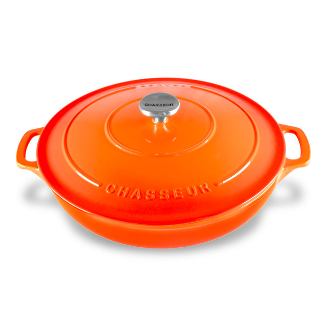 chasseur Low Round Casserole 30cm/2.5L Sunset