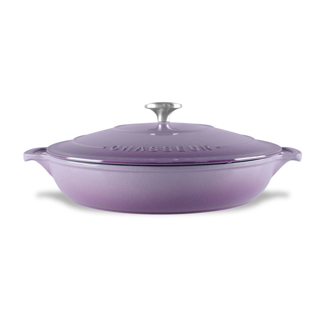 Chasseur Low Round Casserole 30cm/2.5L Wisteria