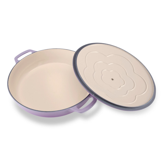 Chasseur Low Round Casserole 30cm/2.5L Wisteria