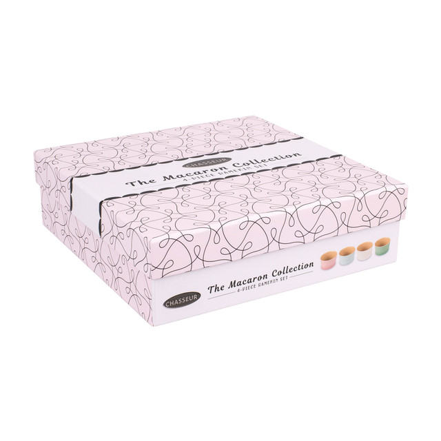 Chasseur Macaron Collection 4-Piece Ramekin Set