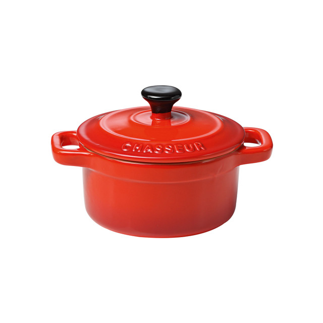 chasseur Mini Cocotte 10cm diam. x 9cm/300ml Red