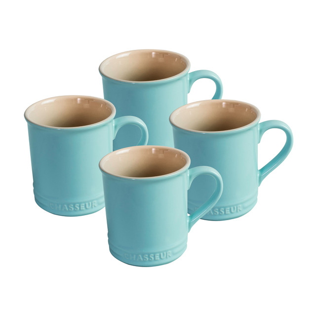 Chasseur Mug 350ml Set Of 4 Duck Egg Blue