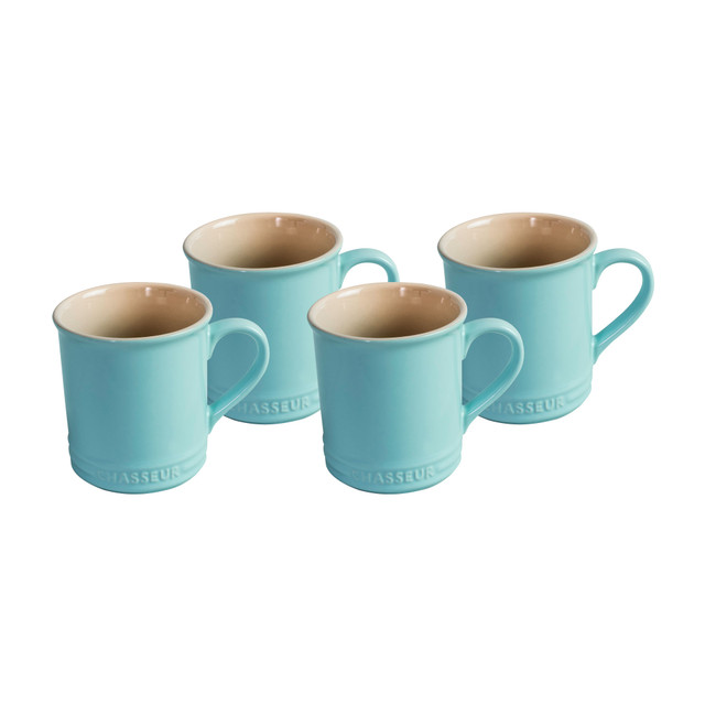 chasseur Mug 350ml Set of 4 Duck Egg Blue