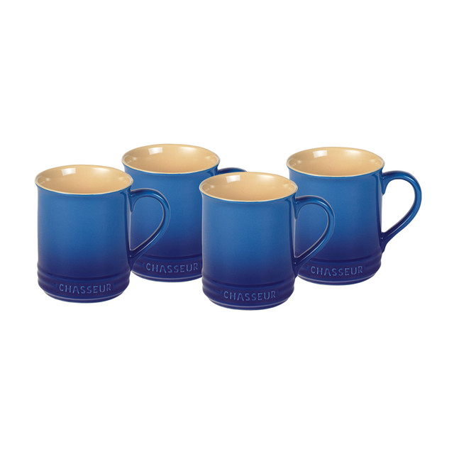 chasseur Mug Set of 4 Blue