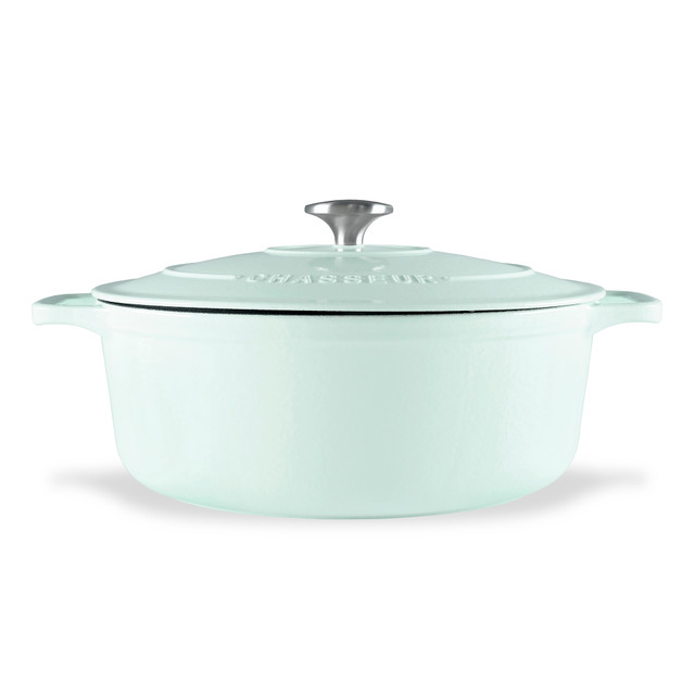 Chasseur Oval French Oven 27cm/4L Duck Egg Blue