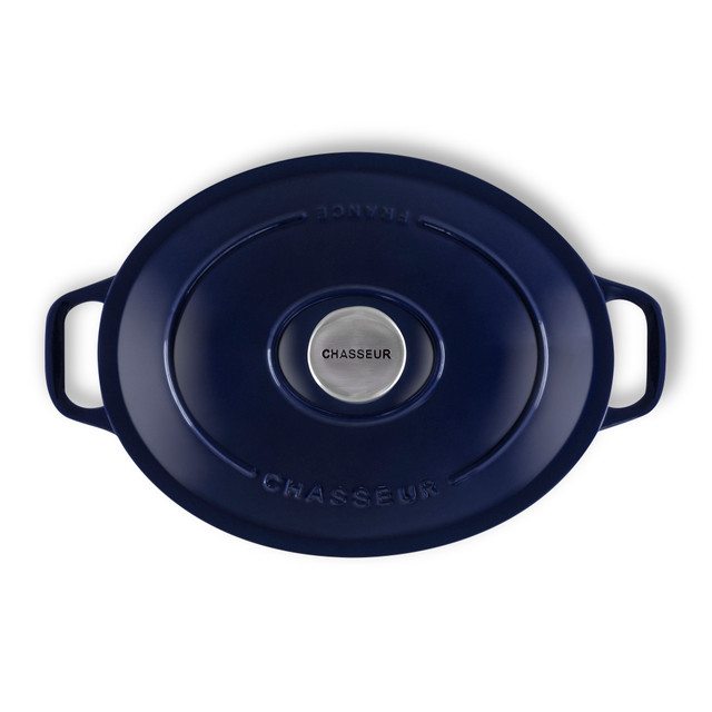 Chasseur Oval French Oven 27cm/4L French Blue