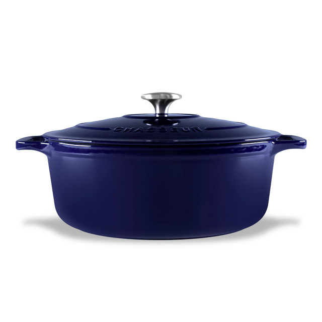 Chasseur Oval French Oven 27cm/4L French Blue