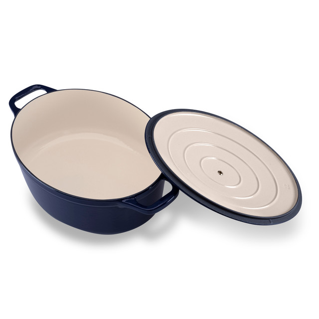 Chasseur Oval French Oven 27cm/4L French Blue