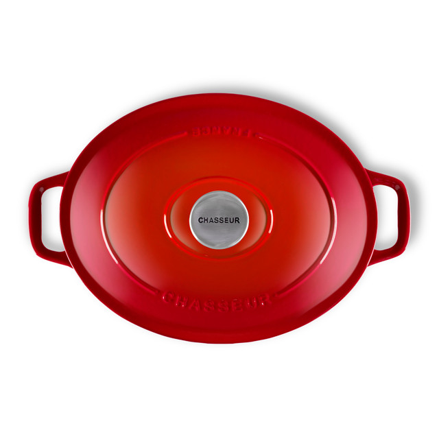 Chasseur Oval French Oven 27cm/4L Inferno Red