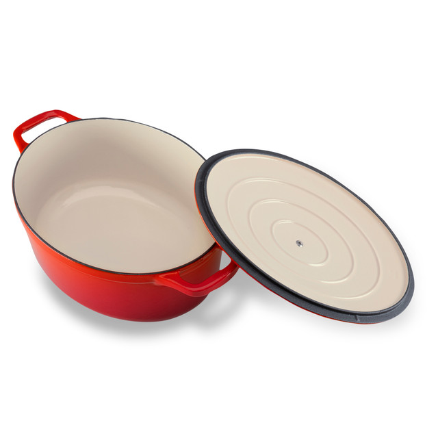 Chasseur Oval French Oven 27cm/4L Inferno Red