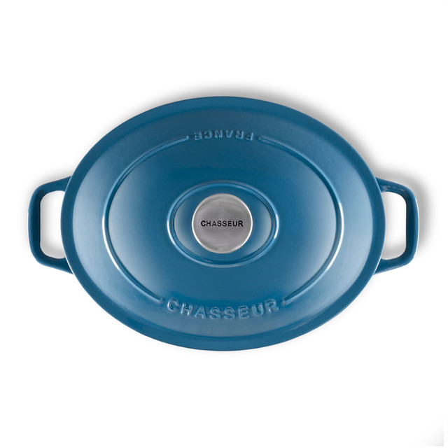 Chasseur Oval French Oven 27cm/4L Sky Blue