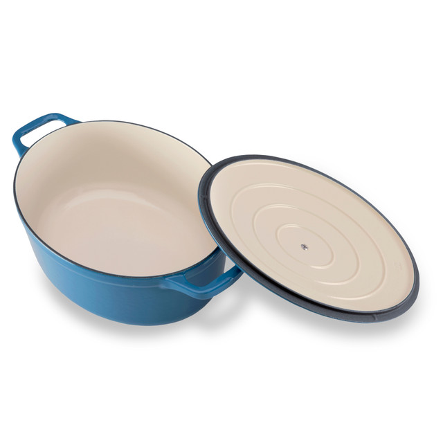 Chasseur Oval French Oven 27cm/4L Sky Blue