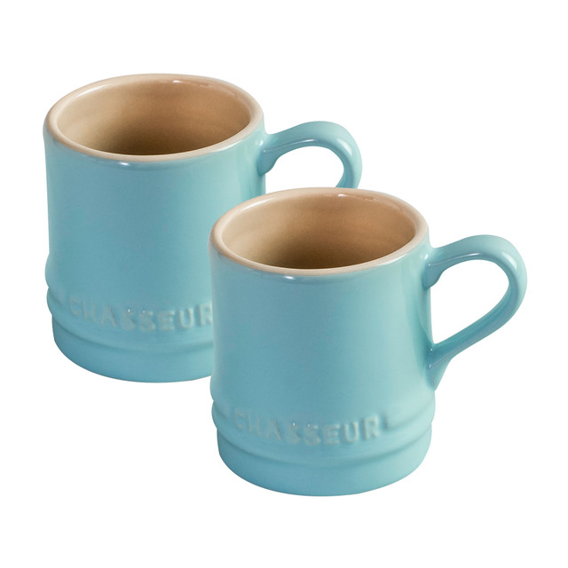 chasseur Petit Cup 100ml 2 Piece Set Duck Egg Blue