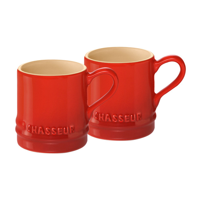 chasseur Petit Cup 100ml 2 Piece Set Red