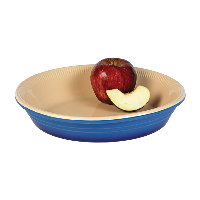 chasseur Pie Dish 25cm diam. x 5cm/1.4L Blue