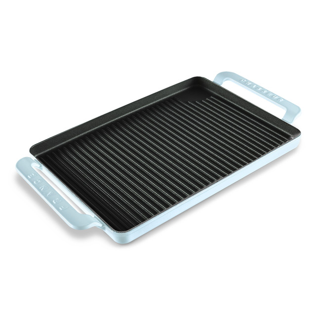Chasseur Rectangular Grill 42 X 24cm Duck Egg Blue