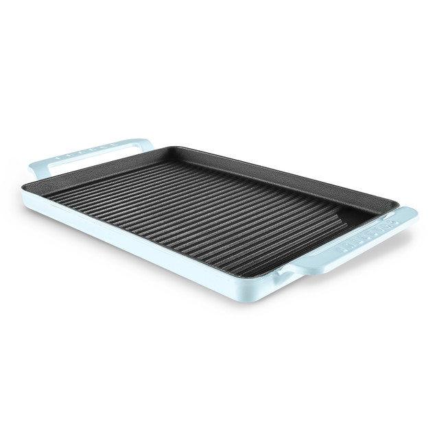Chasseur Rectangular Grill 42 X 24cm Duck Egg Blue