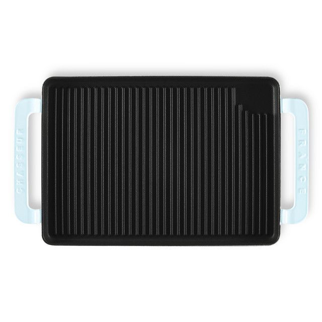 chasseur Rectangular Grill 42 x 24cm Duck Egg Blue