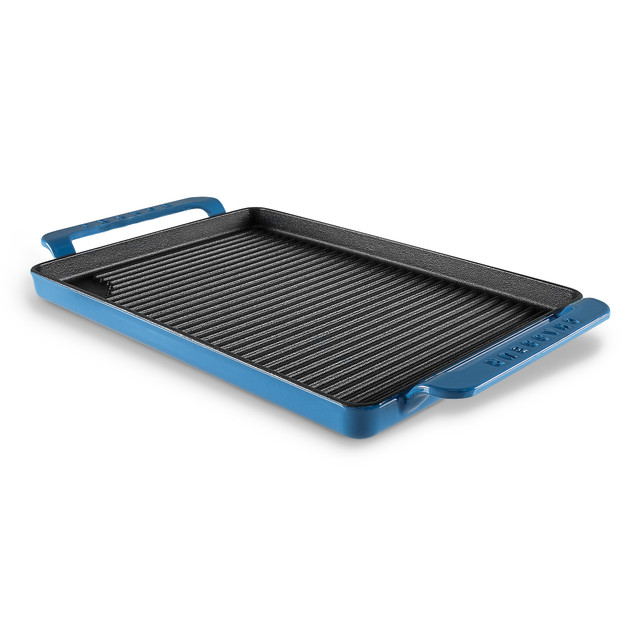Chasseur Rectangular Grill 42 X 24cm Sky Blue