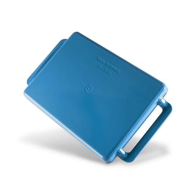 Chasseur Rectangular Grill 42 X 24cm Sky Blue