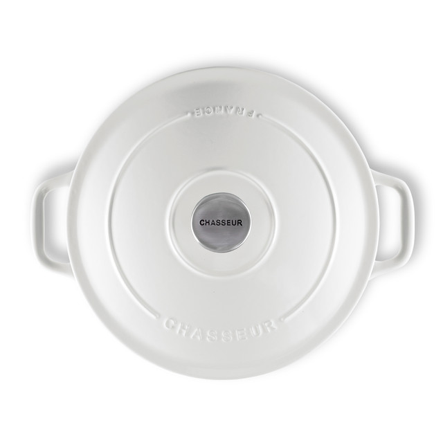 Chasseur Round French Oven Brilliant White