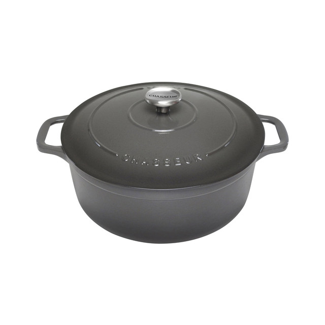 Chasseur Round French Oven Caviar