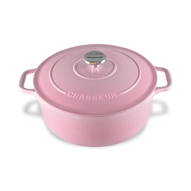 chasseur Round French Oven Cherry Blossom