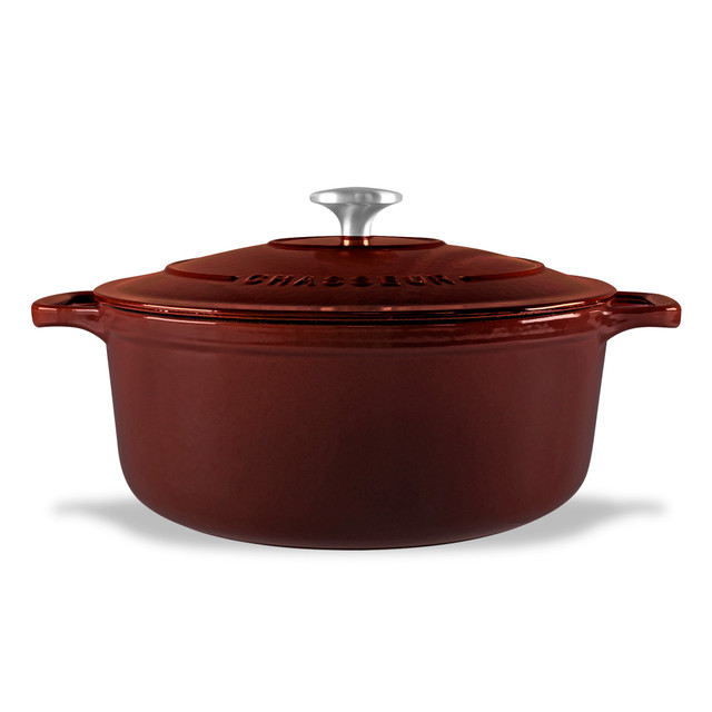 chasseur Round French Oven Chocolat