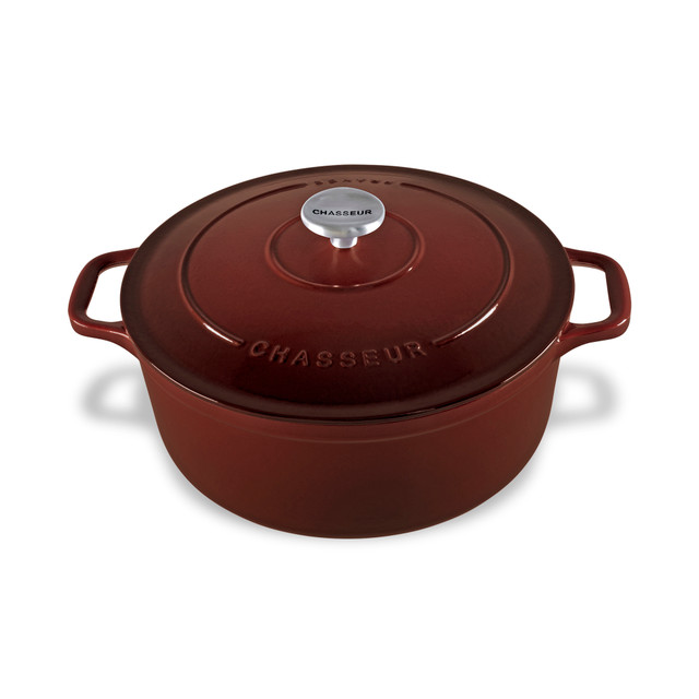 chasseur Round French Oven Chocolat