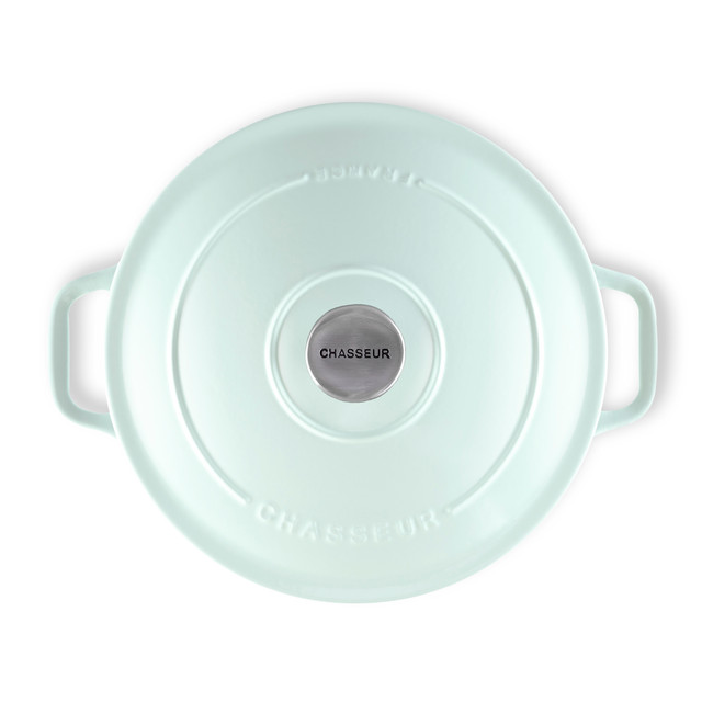 Chasseur Round French Oven Duck Egg Blue