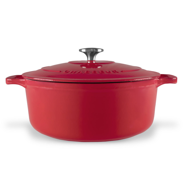 Chasseur Round French Oven Federation Red
