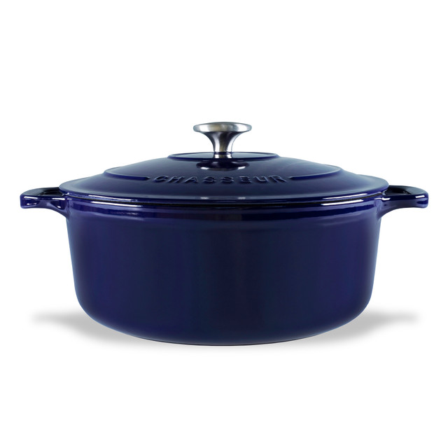 Chasseur Round French Oven French Blue